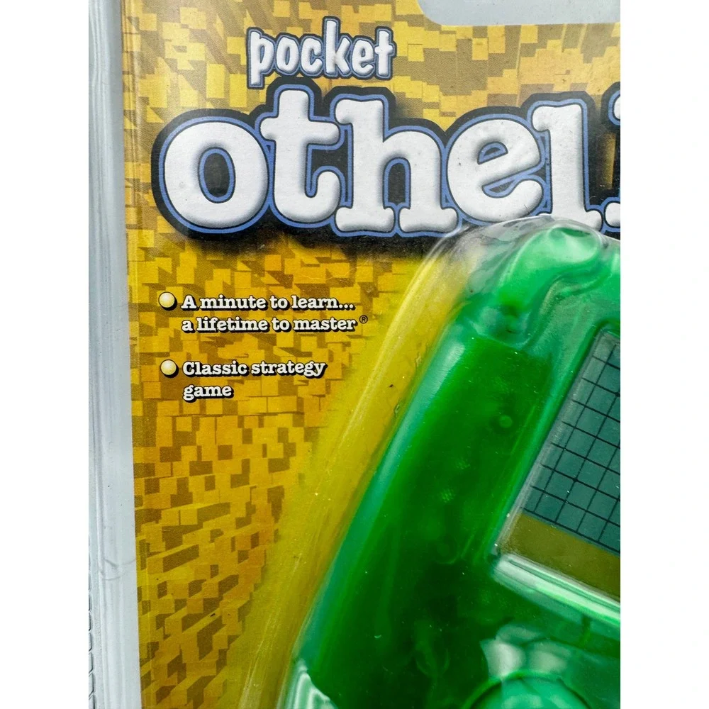 Vintage 1999 Radica Pocket Othello Handheld Electronic Game - New Sealed NOS